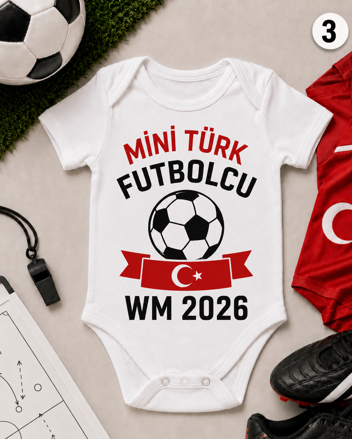 Babybody Fußball Weltmeisterschaft Türkei
