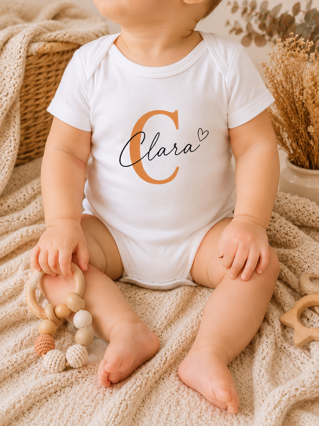 Babybody mit Name