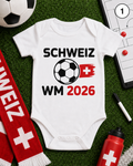 Babybody Fußball Weltmeisterschaft Schweiz