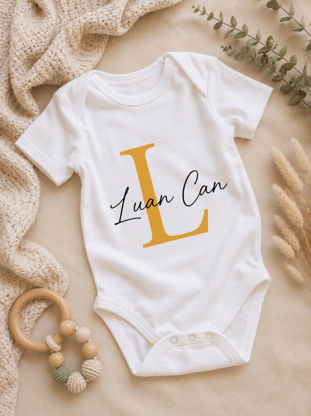 Babybody mit Name