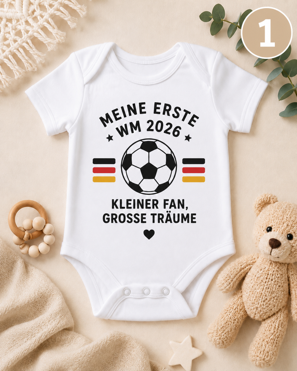 Babybody Fußball Weltmeisterschaft Deutschland