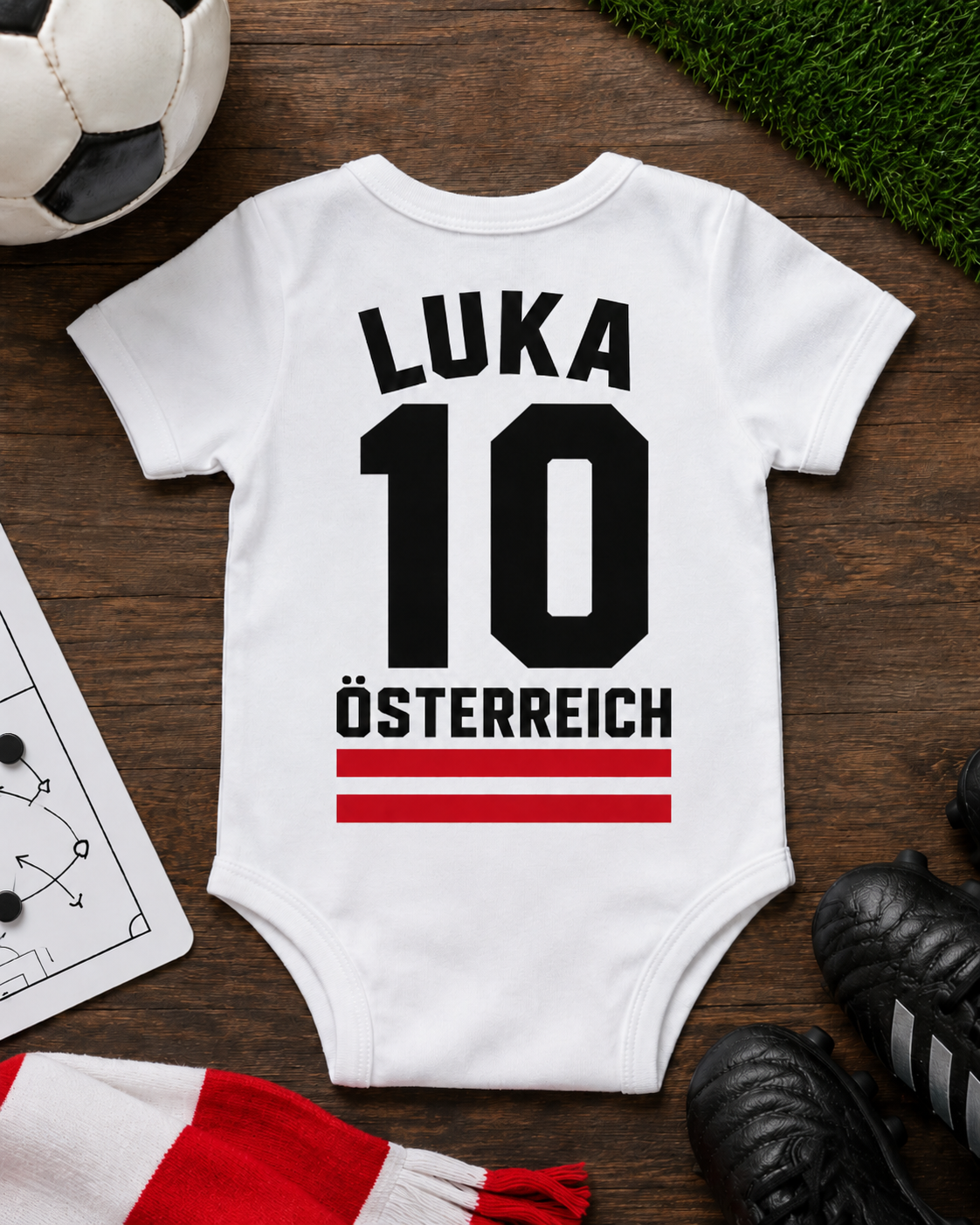 Babybody Fußball Weltmeisterschaft Österreich