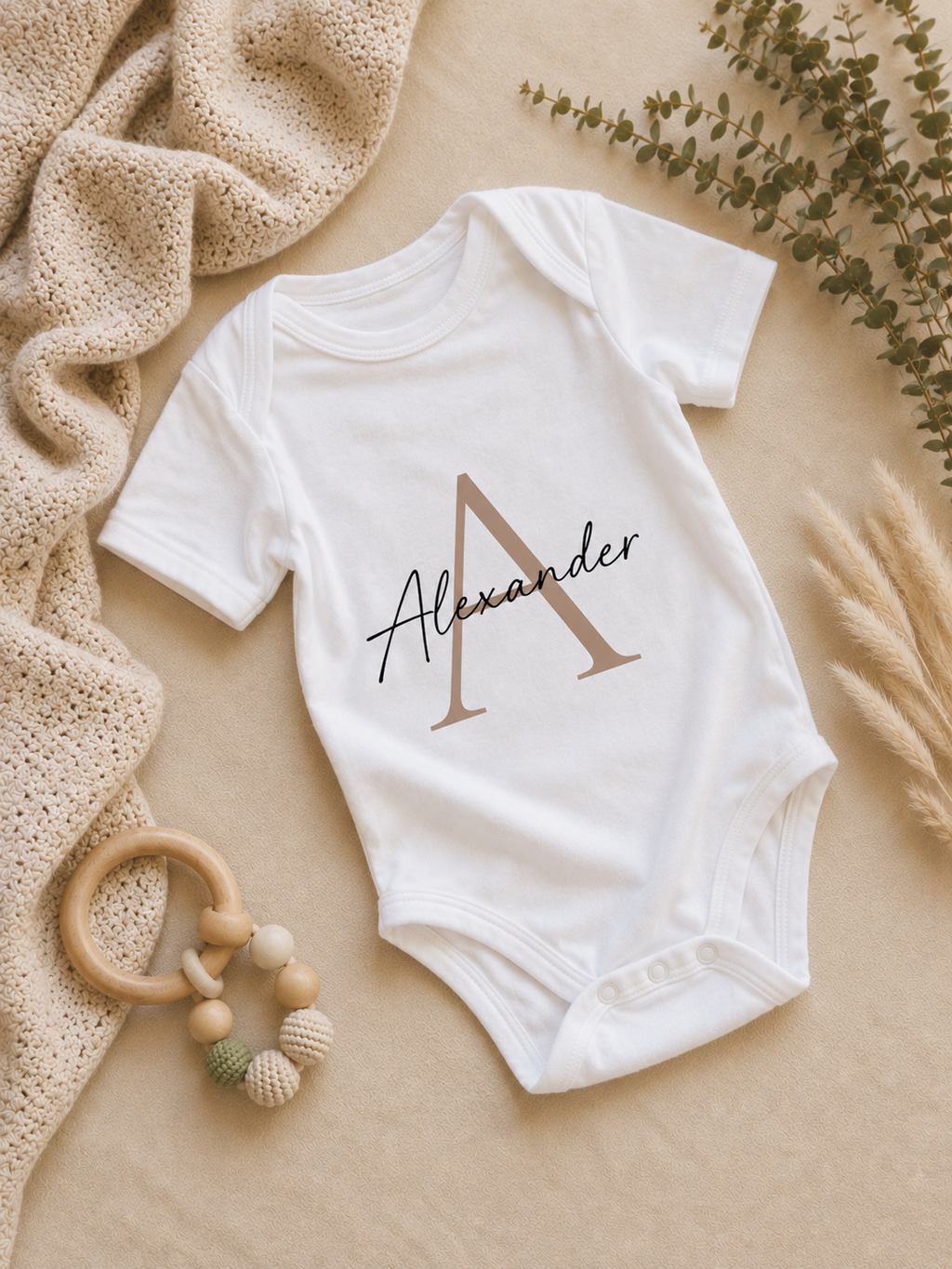 Babybody mit Name