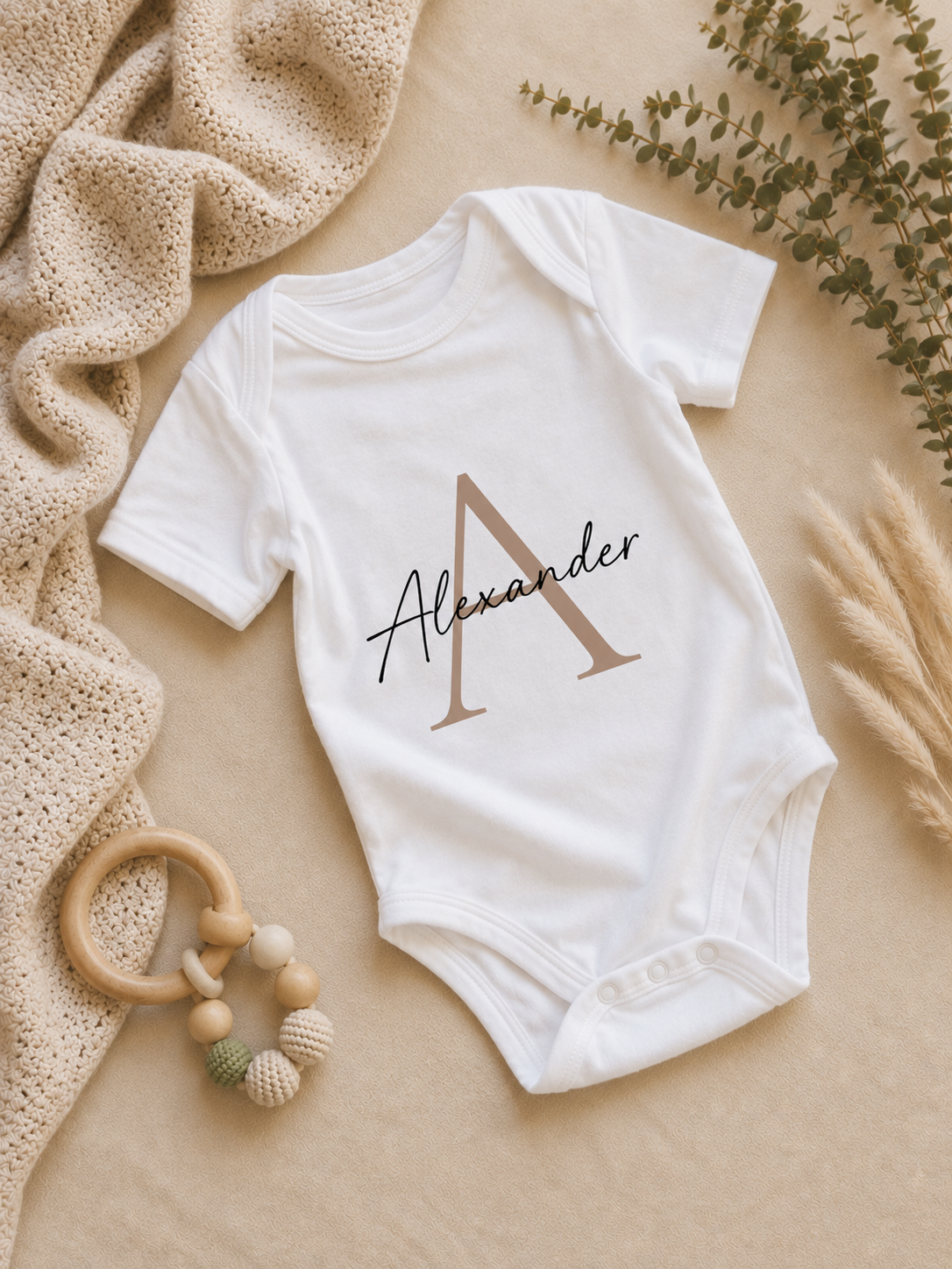 Babybody mit Name