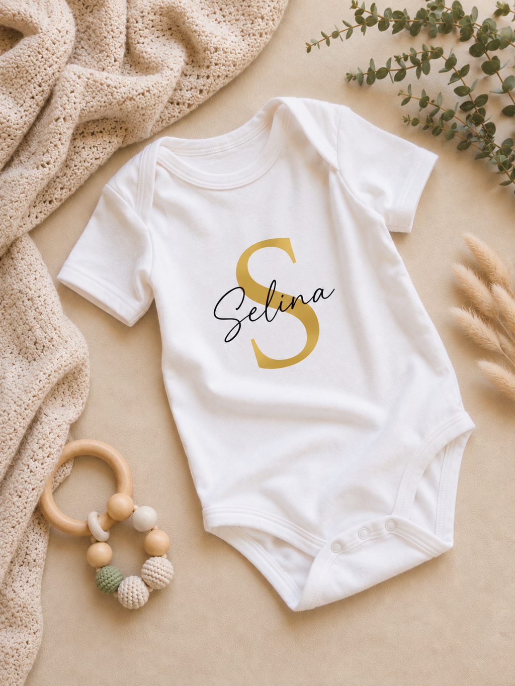 Babybody mit Name