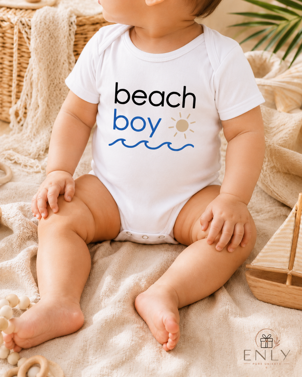 Beach Boy Babybody – Sommerbody für kleine Jungs