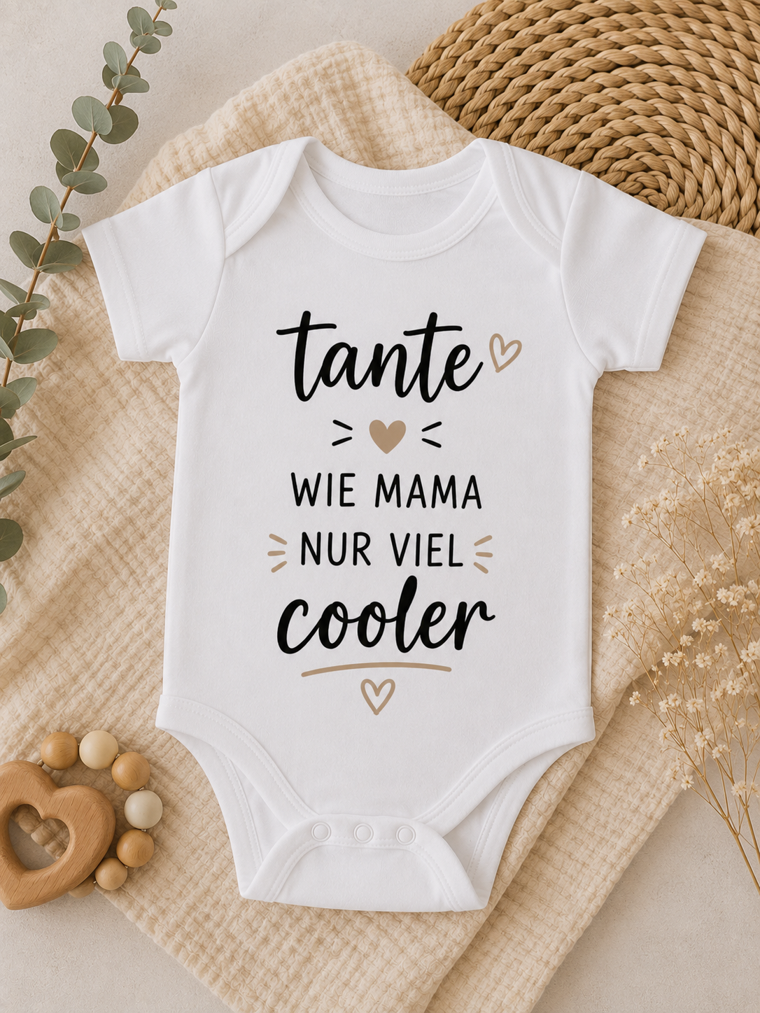 Personalisierter  Babybody - Coole Tante