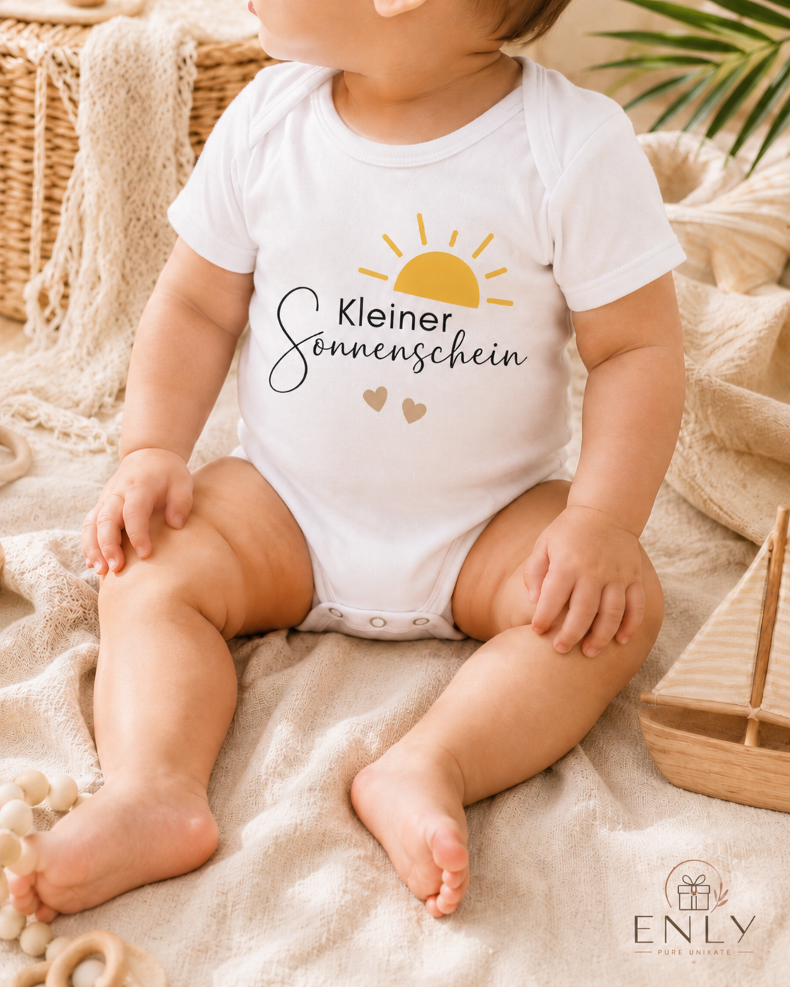 Kleiner Sonnenschein Babybody – Sommerbody für Babys