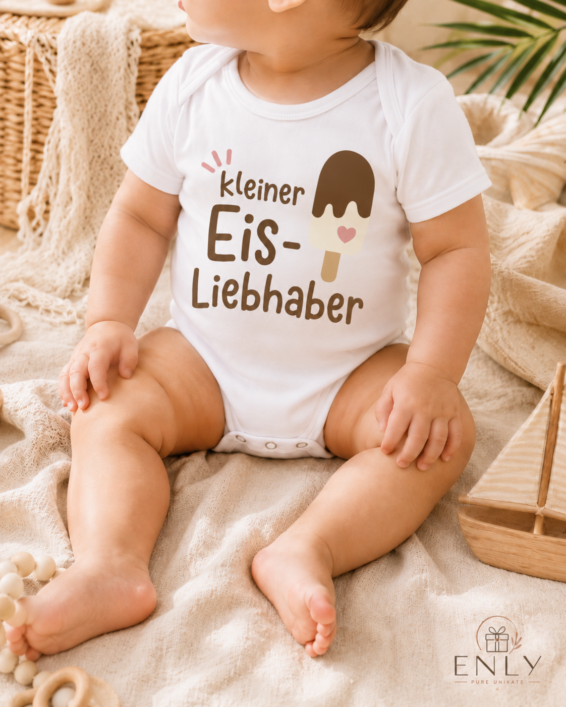 Sommerkind Babybody – Schlichter Sommerbody für Babys (Kopie)
