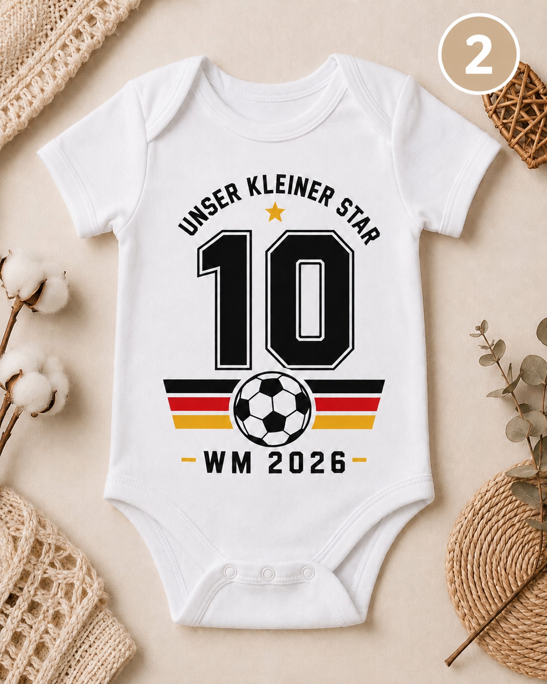 Babybody Fußball Weltmeisterschaft Deutschland