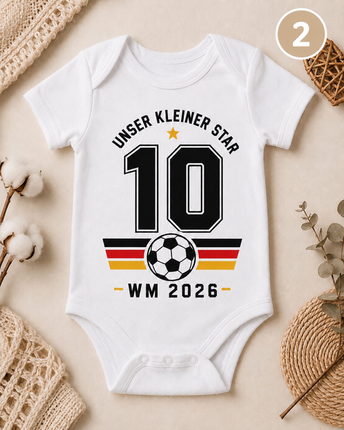 Babybody Fußball Weltmeisterschaft Deutschland