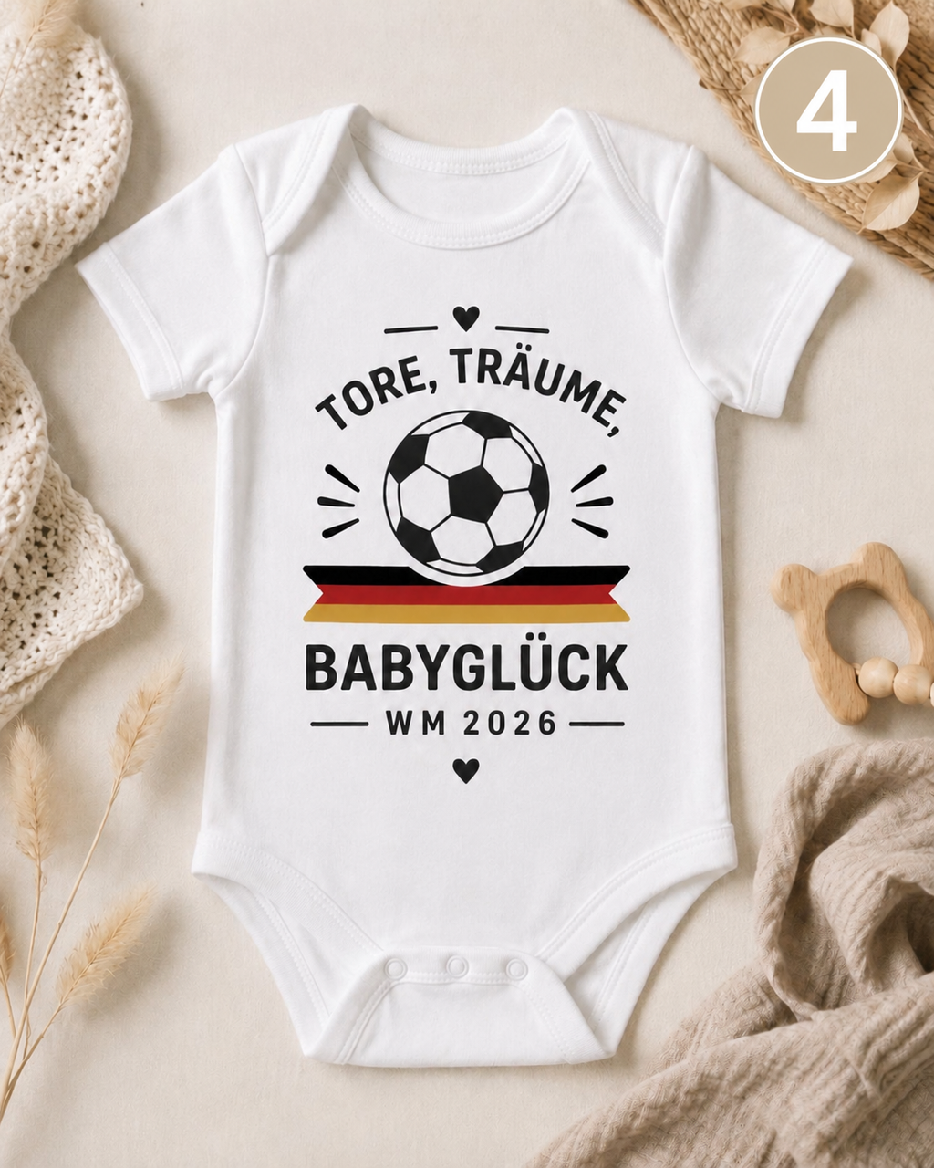 Babybody Fußball Weltmeisterschaft Deutschland